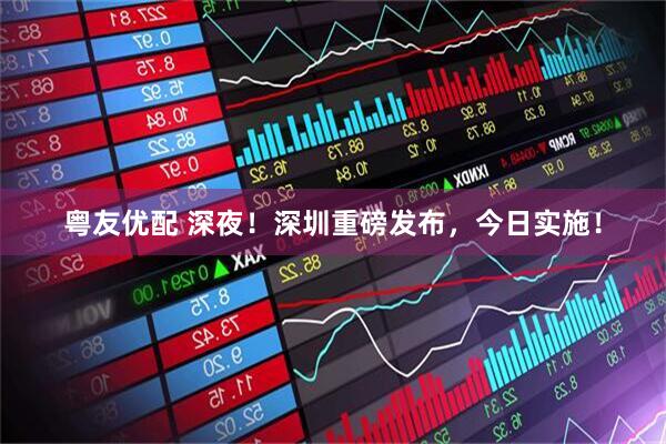 粤友优配 深夜！深圳重磅发布，今日实施！