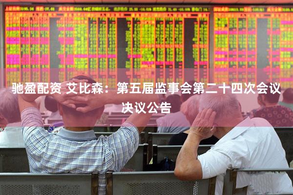 驰盈配资 艾比森：第五届监事会第二十四次会议决议公告